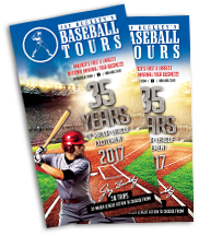 Jay Buckley's Baseball Tours Brochure